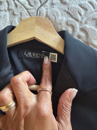 Vestido Polo Ralph Lauren Talla S Negro