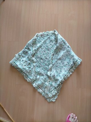 Chal tejido a crochet