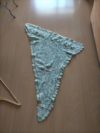 Chal tejido a crochet