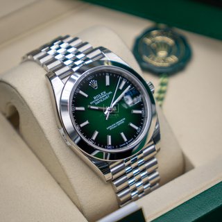 Rolex Datejust 41mm Acero 126300 Verde 05/2026