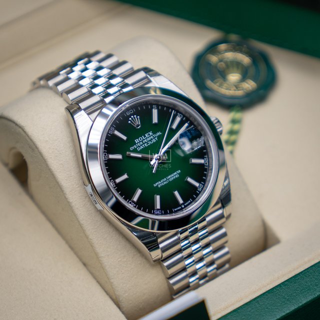 Rolex Datejust 41mm Acero 126300 Verde 05/2026