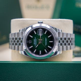 Rolex Datejust 41mm Acero 126300 Verde 05/2026