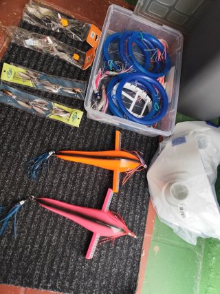 Señuelos y excitadores pesca curricán