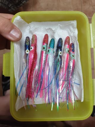 Señuelos y excitadores pesca curricán