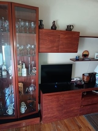 Mueble de salón modular madera