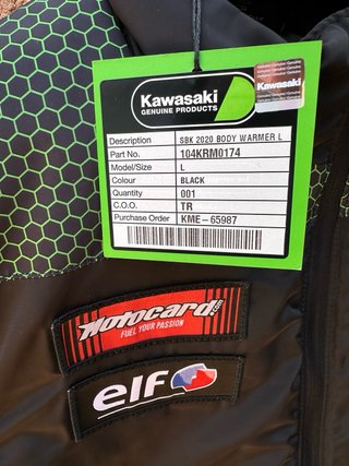 Chaleco Oficial Kawasaki KRT SBK ZX10RR