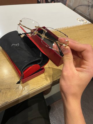 Gafas Cartier Rojas