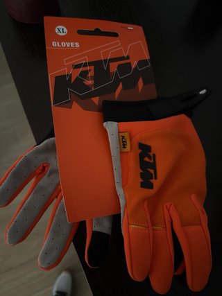 Guantes KTM Naranja y Gris talla XL