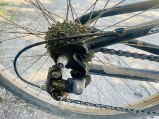 Bicicleta Decathlon MTB Doble Suspensión Gris