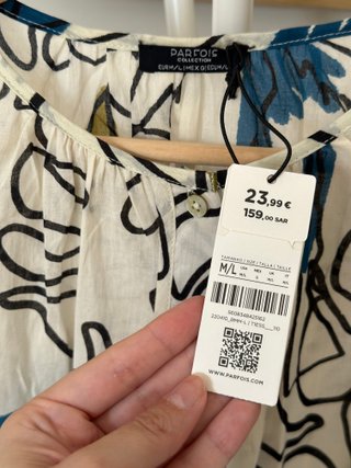 Camisa Parfois Estampada Talla M/L