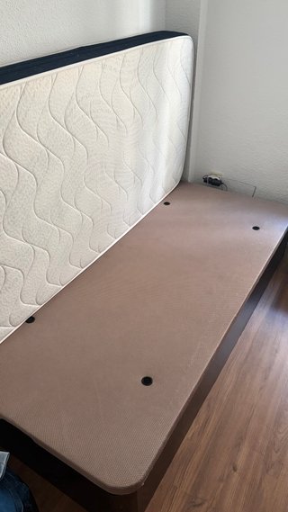 Colchón y canapé 90cm