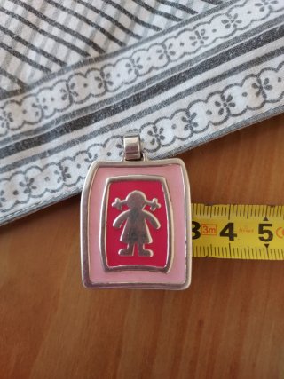 Colgante Tous Niña Plata Ley Original