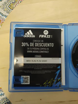 FIFA 22 PS4 Sin Uso