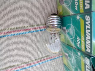 Lotto da 10 Lampadine 40W E27 Sfera chiara