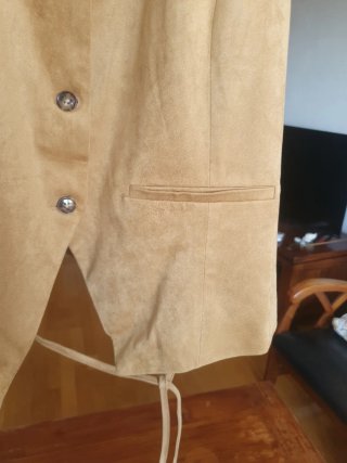 Chaleco Lefties Beige/Marrón Talla XL