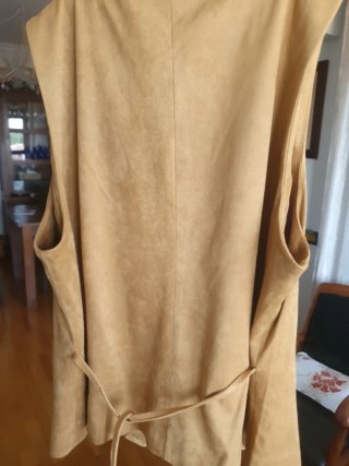 Chaleco Lefties Beige/Marrón Talla XL