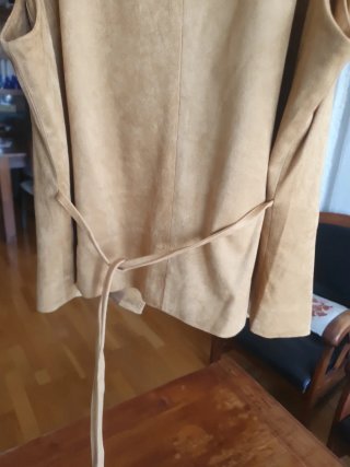 Chaleco Lefties Beige/Marrón Talla XL