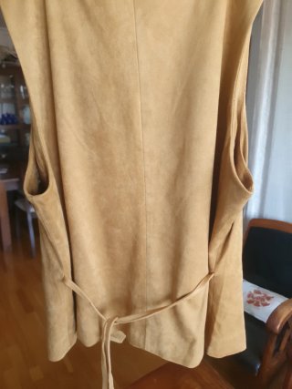 Chaleco Lefties Beige/Marrón Talla XL