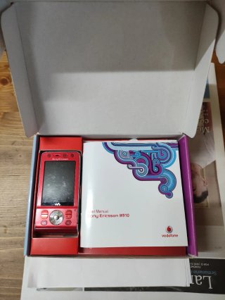 Telefono Mobile Sony Ericsson W910 Rosso