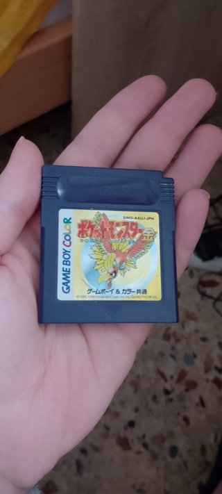 Pokemon Oro Game Boy Color Japonés DMG-AAUJ-JPN