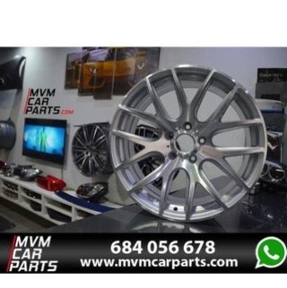 Juego de 4 Llantas 19 CSL Silver Polish BM093