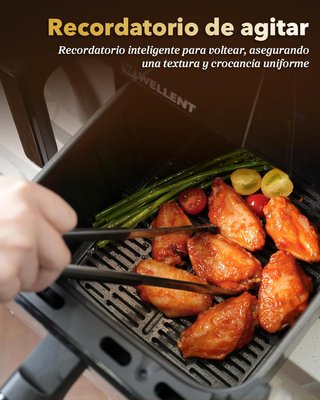 SIN ABRIR Freidora Doble Cesta 11L 2600W