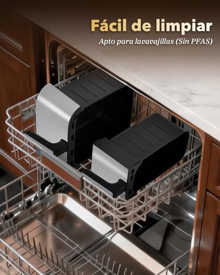 SIN ABRIR Freidora Doble Cesta 11L 2600W