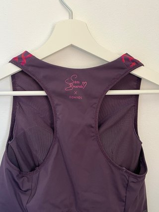 Top deportivo estampado leopardo