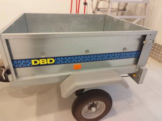 Remolque ligero DBD, con factura de compra+lona