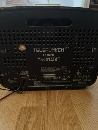 Radio Telefunken Sonata Años 50/60