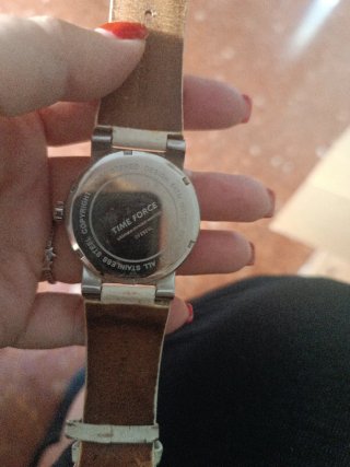 Reloj Time Force Plata y Rosa
