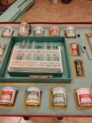 Juego Química Cheminova-4 Antiguo