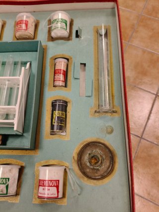 Juego Química Cheminova-4 Antiguo