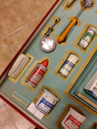 Juego Química Cheminova-4 Antiguo
