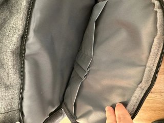 Mochila Subblim negra y gris