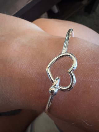 Pulsera Plata S925 Corazón