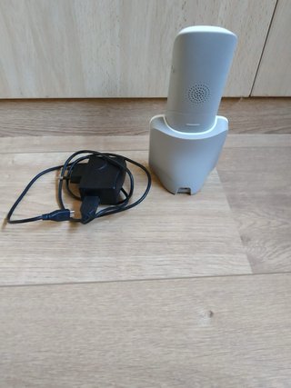 Teléfono Huawei Blanco con Base y Cargador