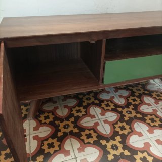 Mueble bajo vintage madera