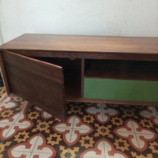 Mueble bajo vintage madera