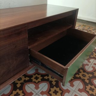 Mueble bajo vintage madera
