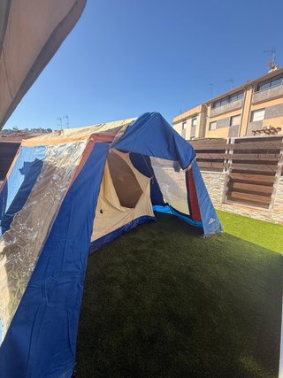 Tienda de campaña 2 habitaciones