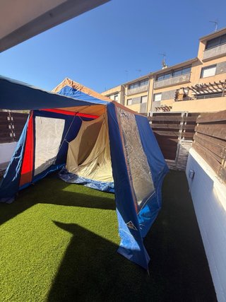 Tienda de campaña 2 habitaciones