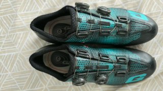 Botas Ciclismo Gaerne Boa Negras Turquesa
