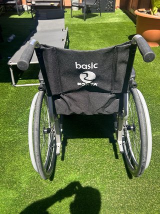 Silla ruedas aluminio