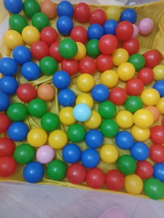 Pelotas de plástico para piscina
