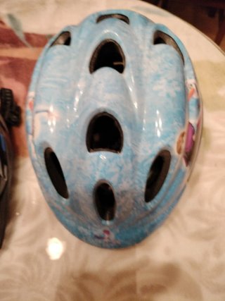 2 Cascos Bici Niños Azul/Rosa