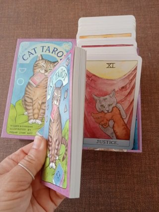 Tarot dei Gatti - 78 Carte e Guida