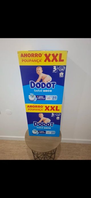 Fraldas Dodot Bebé Seco XXL - Tamanho 3