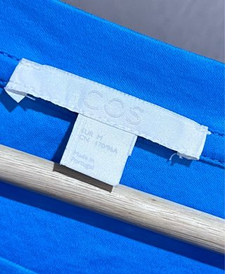 Camiseta COS Talla Única Azul