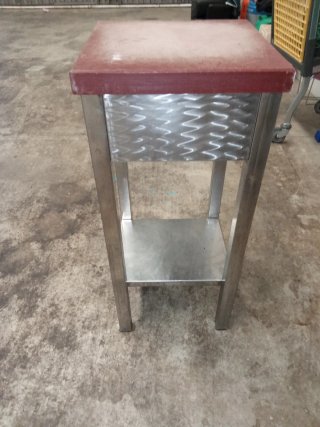 Mesa auxiliar acero inoxidable